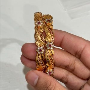 New gold plated bangles